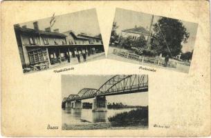 Barcs, Vasútállomás, park, Dráva híd (fa)