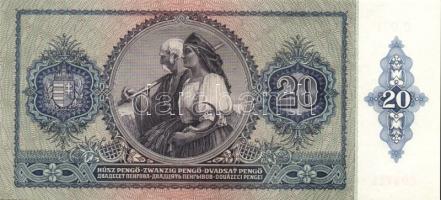 1941. 20P(2x) egymásutáni sorszámokkal T:I