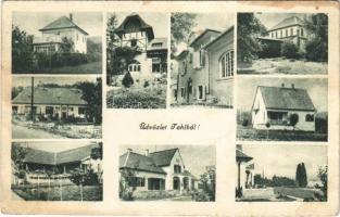 1947 Tahi, Tahitótfalu, Tahi-Tótfalu; nyaralók, villák. Mikolai József kiadása (EB)