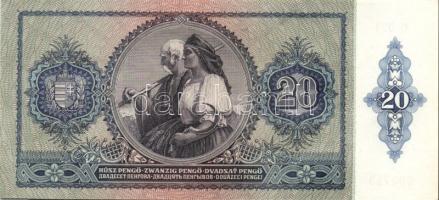 1941. 20P(2x) egymásutáni sorszámokkal T:I