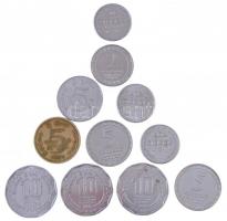 Ceylon 1994-2017. 1R - 10R (11x) forgalmi összeállítás T:1-,2 Ceylon 1994-2017. 1 Rupee - 10 Rupees (11x) coin set C:AU,XF