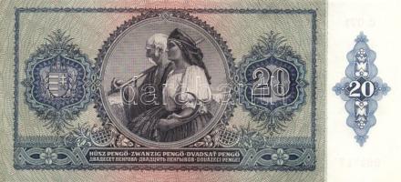 1941. 20P(2x) egymásutáni sorszámokkal T:I