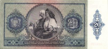 1941. 20P(2x) egymásutáni sorszámokkal T:I