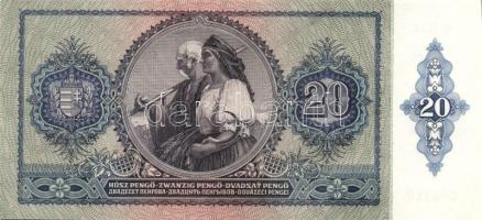 1941. 20P(2x) egymásutáni sorszámokkal T:I