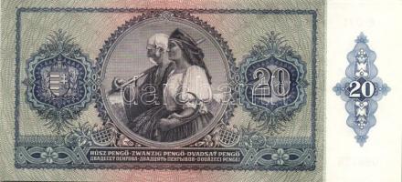 1941. 20P(2x) egymásutáni sorszámokkal T:I