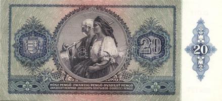 1941. 20P(2x) egymásutáni sorszámokkal T:I