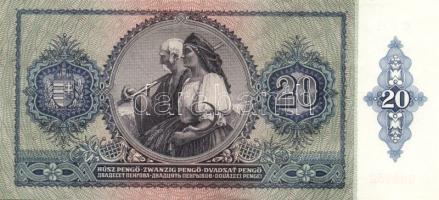 1941. 20P(2x) egymásutáni sorszámokkal T:I