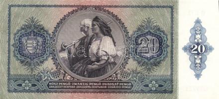 1941. 20P(2x) egymásutáni sorszámokkal T:I