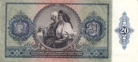 1941. 20P(2x) egymásutáni sorszámokkal T:I