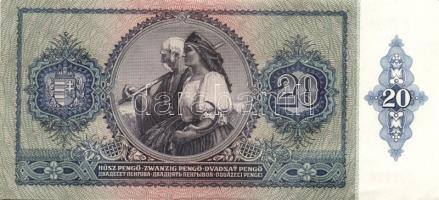 1941. 20P(2x) egymásutáni sorszámokkal T:I
