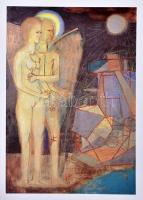 Kondor Béla festő- és grafikusművész emlékkiállítása születésének 75. évfordulója tiszteletére. Szer...