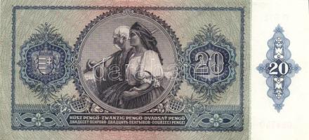 1941. 20P(2x) egymásutáni sorszámokkal T:I