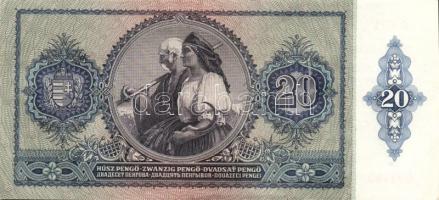 1941. 20P(2x) egymásutáni sorszámokkal T:I