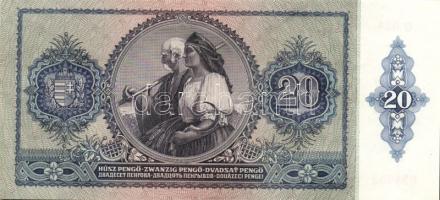 1941. 20P(2x) egymásutáni sorszámokkal T:I