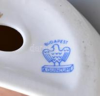 Aquincum porcelán II. János Pál pápa magyarországi látogatására készített emléktárgy. Matricás, jelz...