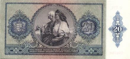 1941. 20P(2x) egymásutáni sorszámokkal T:I