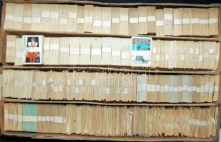 kb 15000 darab magyar gyufacímke sorozatokban összekötegelve