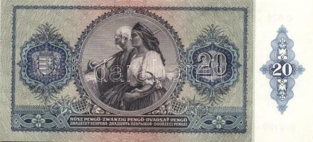 1941. 20P(2x) egymásutáni sorszámokkal T:I