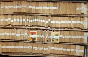 kb 15000 darab csehszlovák gyufacímke sorozatokban összekötegelve