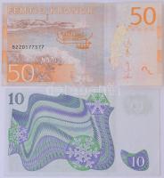 Svédország 1985. 10K + 2011-2014. 50K T:III
Sweden 1985. 10 Kronor + 2011-2014. 50 Kronor C:F