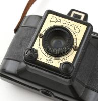 Gamma Pajtás fényképezőgép, Achromat 1:8/80 mm objektívvel, 6x6 cm filmformátum, eredeti dobozában