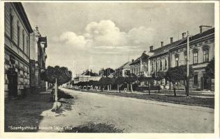 1930 Szentgotthárd, Kossuth Lajos utca, dohány üzlet
