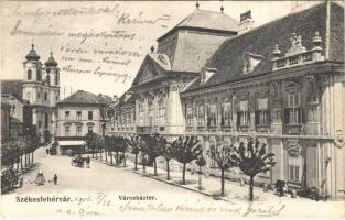 1906 Székesfehérvár, Városház tér, Vaimar Ferenc üzlete