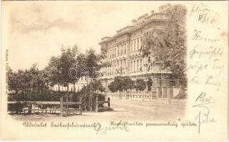 1901 Székesfehérvár, Honvédkerületi parancsnokság épülete