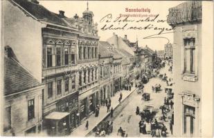 1912 Szombathely, Erzsébet királyné utca, Kemény József üzlete a Jocker Clubhoz