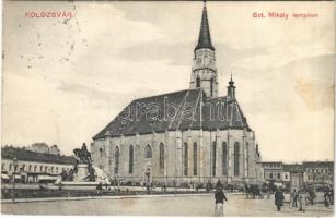 1912 Kolozsvár, Cluj; Szt. Mihály templom / church