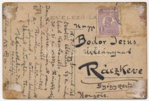 1923 Nagybánya, Baia Mare; Festő iskola / art school, plein air painting (ragasztónyom / gluemark)