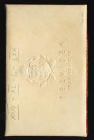 1938 Felvidék szivarkásdoboz a Kassára bevonuló Horthy képével / Cigar box with picture of Horthy