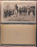 1938 Felvidék szivarkásdoboz a Kassára bevonuló Horthy képével / Cigar box with picture of Horthy