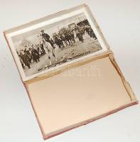 1938 Felvidék szivarkásdoboz a Kassára bevonuló Horthy képével / Cigar box with picture of Horthy (sérült)