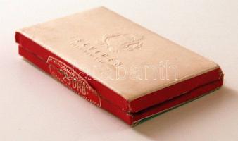 1938 Felvidék szivarkásdoboz a Kassára bevonuló Horthy képével / Cigar box with picture of Horthy (s...