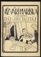 Vízvári Mariska: Száz specialitás szakácskönyv 1986-os reprint