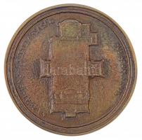 1996. "A Szt. Lipót templomért / Savoyai Jenő Társaság Budafok 1996" Br emlékérem számozot...