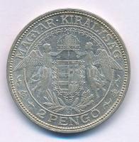 1938. 2P Ag "Madonna" T:2 Adamo P7