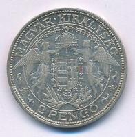 1938. 2P Ag "Madonna" T:2- Adamo P7