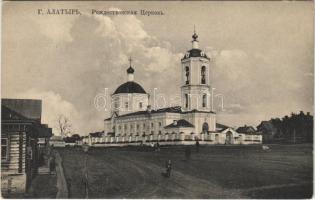 Alatyr, Alatir; street view, church