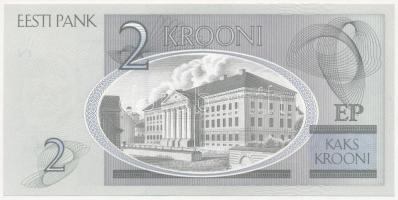 Észtország 1992. 2K T:I
Estonia 1992. 2 Krooni C:UNC
Krause P#70