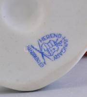 Herendi csizmadia inas, kézzel festett, jelzett, hibátlan, m: 13 cm