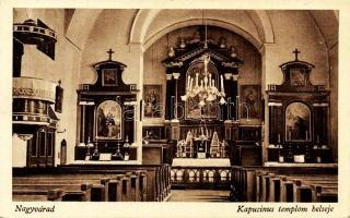 Nagyvárad church interior