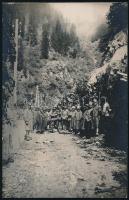 1917-1918 Virágvápa, Kézdivásárhely, Satul Nou, Tonale, 5 db feliratozott fotólap, 9×14 cm