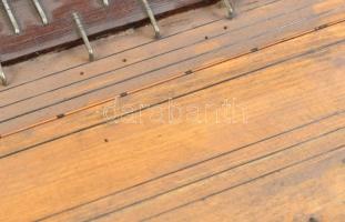 Nagy méretű régi citera 71 cm