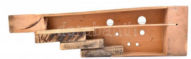 Nagy méretű régi citera 71 cm