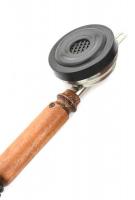 Retro fali telefon készülék beszélővel és hallgatóval komplett , beszélő alján törés, felszerelhető ...