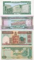 8xklf arab bankjegytétel T:I-III 8xdiff Arabic banknote lot C:UNC-F