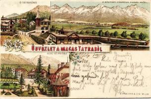 Tátrafüred litho (Rb)