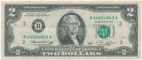 Amerikai Egyesült Államok 1976. 2$ T:III USA 1976. 2 Dollars T:III Krause P#461
